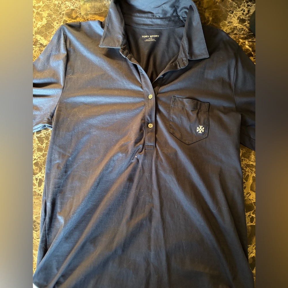 Tory Burch Dark Blue women’s sports polo
